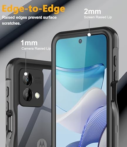 Dewfoam for Moto G Stylus 5G 2023 Case Waterproof with Built-in