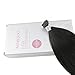 Moresoo Pre Bonded Human Hair Extensions 50g/50 strands Jet Black Color #1 24 Inch Long Straight Itip Extensions Real Human Hair 100 Human Hair Extensions