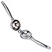 Flytt Lemon Squeezer Press,Manual Lime Squeezer,Citrus Juicer with Heavy Duty Design,Dishwasher Safe (Sliver)