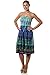 One-Size-fits-Most Tube Dress/Coverup - Tribal Sparks Blue
