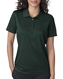 Ultraclub 8210L Ladies Cool & Dry Mesh Pique Polo - Forest -XL