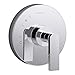 KOHLER K-TS73115-4-CP Composed Valve Trim with Lever Handle For Rite-Temp Pressure-Balancing Valve, Not Included, Polished Chrome