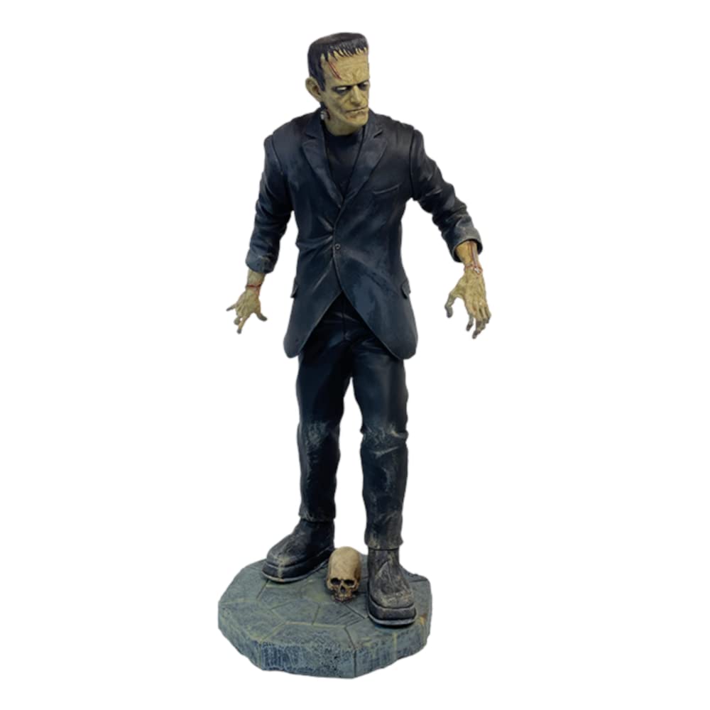 Universal Classic Monsters Frankenstein figure, black/blue, made of polyresin (resin), manufacturer: Trick or Treat.