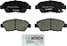 BOSCH BC621 QuietCast Premium Ceramic Disc Brake Pad Set - Compatible with Select Acura RSX; Honda Civic, Civic del Sol, Fit; FRONT