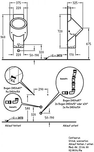 Keramag Centaurus Urinal Wasserlos Abgang Hinten Oder Unten Weiss Keratect Amazon De Baumarkt