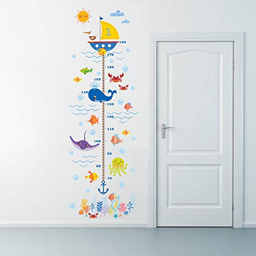 Adesivos fosforescente animali marini - Sticker adesivo - adesivi