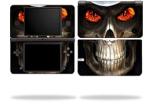 MightySkins Skin Compatible with Nintendo DSi XL wrap Sticker Skins Evil Reaper