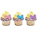 24 JoJo Siwa Cupcake Rings Toppers Party Supplies