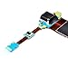 OmniRepairs USB Charging Dock Port Flex Cable with Microphone and Menu Key Ribbon Assembly Replacement for Samsung Galaxy Tab 3 Model (10.1 inch) P5200, P5210 with Repair Toolkit