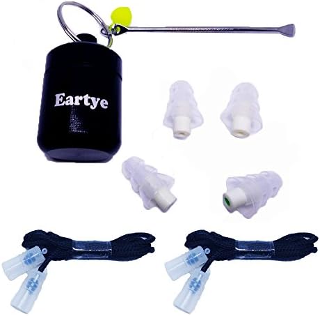 High Fidelity Ear Plugs, 2 Pairs Reusable Soft Silicone Noise Cancelling Earplugs For Sleeping Snoring Concert Musicians Motorcycles Hearing Protection Ear Plugs From Loud Sounds For Men Women