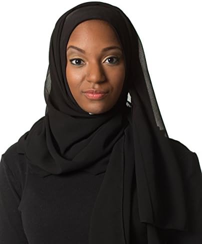 Ummah Couture Maxi Solid Chiffon Hijab (Scarf)