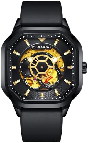 Amazon.com: FORSINING Men's Automatic Watch Power Reserve Date