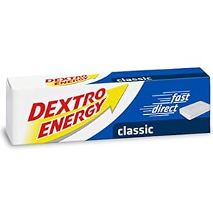 Dextro Energy Classic Glucose Tablets, 47 g, 24 Packs, Energy Tablets, for a Quick Burst of Glucose