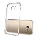Galaxy S7 Edge Case,Yoyamo Galaxy S7 Edge Protective Cover Case with Transparent Hard Plastic Back Plate and Soft TPU Gel Bumper(Clear) for Samsung Galaxy S7 Edge