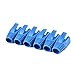 AUCAS Cat6 Cat6A Cat7 RJ45 Plug Connector Cover Modular Network Plug Connector Cap Cable Connector Boots 50pcs/Pack (Blue)