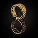VIKI LYNN Toe Rings for Women 18K Gold Plated 925 Sterling Silver Adjustable Band Ring