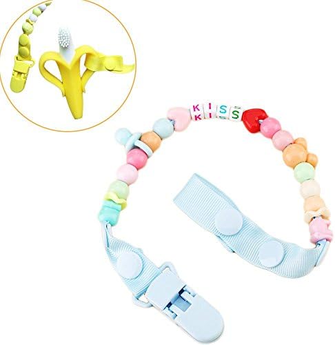 Shhanghe BPA Free Newborn Baby Product Soother Clasps Pacifier Clip Chain Dummy Holder Nipple Buckle