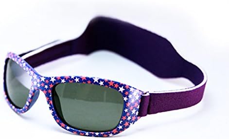 Mola Mola Polarized Baby Sunglasses with strap Purple 1-3 years