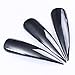 BORN PRETTY 0.5g Nail Art Mirror Powder Black Pearl Shining Manicure Chrome Pigment Ultra Thin Glitter Dust