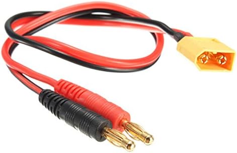 Oishi Tech Xt60 Charging Cable with 4.0mm Banana Plugs for DJI Phantom Battery XT60 to Banana connector