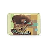 FAMILYDECOR Family Decor Custom Waterproof Bathroom African Woman Printed Non-Slip Bath Mat Absorbent Home Decor