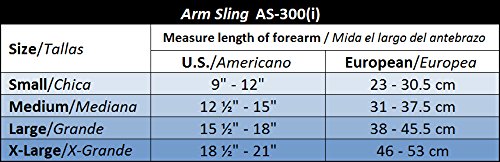 ITA-MED Super Arm Sling/Shoulder Immobilizer with Abduction Pillow, Medium