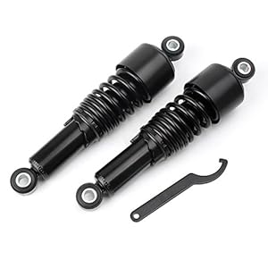 GZYF paar 279mm 11″ motorfiets achter schokdemper past Harley Davidson