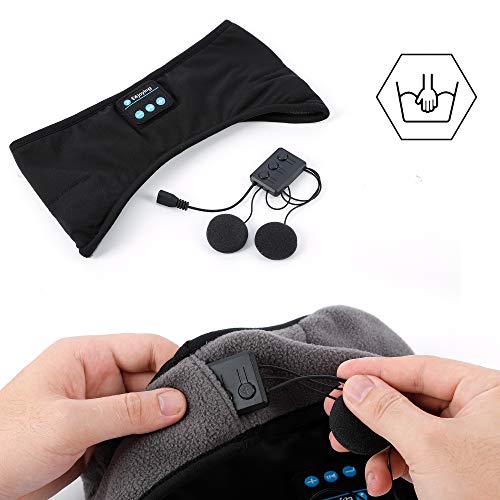 image for Joseche Sleep Headphones Ear Warmer Headband,Winter Ear Muffs Warm&Coz