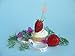 Pink Heart Appetizer or Sandwich Picks/Swizzle Sticks - 4 3/4