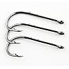 JSHANMEI-Fishing-Hooks-Black-Offset-Long-Barbed-Shank-Beak-Bait-Holder-Hook-with-2-Baitholder-Barbs-Jig-Fish-Hooks-Pack-of-100