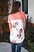 YANG-YI Clearance, Hot Women Fashion Spring Short Sleeve Flower Printed T-Shirt Blouse O-Neck Tops (Pink, L)