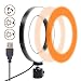 Gemwon Ring Light 6 Inches - 3 Color Lights & 10 Dimmable Brightness, Premium LED Makeup Lighting for Streaming, YouTube Video, Photo, Photography, Selfie