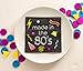 Juvale Made in the 80's Paper Napkins for Birthday Parties (5 x 5 in, Black, 50 Pack) - 80s Centerpiece Decorations - Disposable Party Decor Napkins
