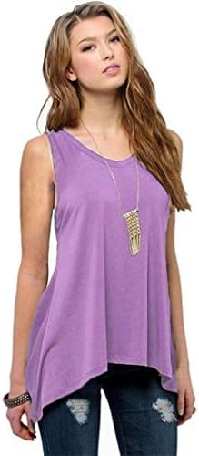 WANQUIY Women's O Neck Plus Size Vest Stretchy Off Shoulder Sleeveless Blouse Tops Tank Top Tunic Shirt Beige