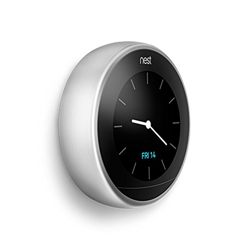 Google Nest Learning Smart Thermostat 3rd Generation Stainless