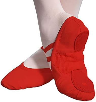 red ballet shoes amazon