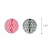 Baby Shower Decorations for Girl ALL INCLUSIVE SET | It's Girl Banner |4 FREE BABY SHOWER GAMES | Flush Pink and Glittery Silver | 25 Pieces |Honeycomb Balls, Fans, Banner, Lanterns, Games