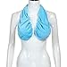 Susenstone Women Towel Underwear,Ta-Ta Towel,Soft Sport Towel Boob Sweat Towel Bra