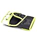 Sanabul Essential 4oz MMA Gloves for Men & Women, Professional Fighting Boxing Muay Thai Kickboxing Gloves for Sparring Grappling and Training, Black/Green Small/Medium
