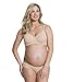 Cake Lingerie Nursing Bra With Underwire| Croissant Women's T-Shirt Maternity Bra Full Coverage, Nude, 34G UK/ 34I US