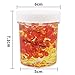 BESTZY Fluffy Fishbowl Slime - 2 Cans Idea Crystal Clear Slime Fishtail Fishbowl Beads, Super Soft Non-Sticky, Boys Girls (120ml Each One)