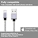 MFi Certified iPhone Charger Lightning Cable, OwnHealer 5Pack(3/3/6/6/10ft) Extra Long Nylon Braided USB Fast Charging&Syncing Cable Compatible iPhone 11/11Pro/11Pro Max Xs MAX XR 6/7/8, 6/7/8 Plus.