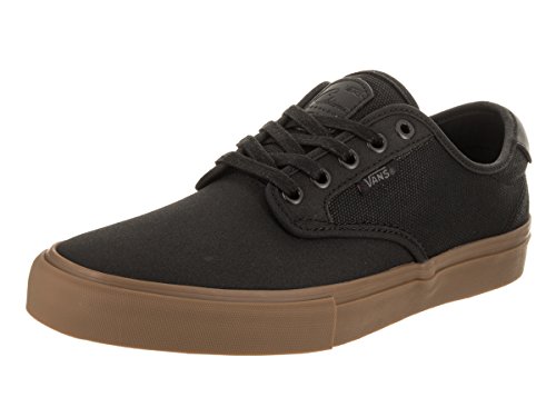 Vans men s chima ferguson pro (x-tuff) black/gum skate …