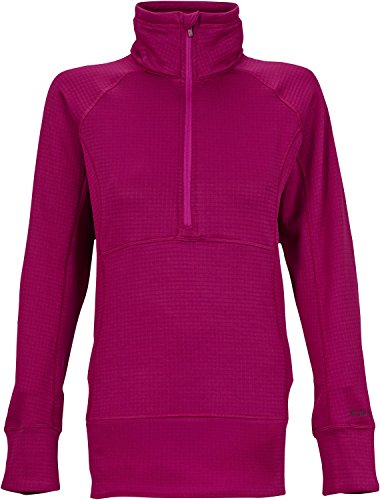 Burton Women's [Ak] Lift Half Zip Fleece Jacket, Poison, Medium
