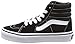 Vans Kids Sk8-Hi Skateboarding Shoes (3.5 Big Kid M, Black/True White)
