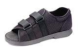 Shoe Post-Op Classic Women Black, Shoe Size - 6.5-8 - Medium