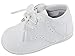 iGirlDress Baby Boys Oxford Christening Shoes White Size 5