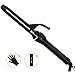 PARWIN BEAUTY Curling Iron 1 Inch Wand with Tourmaline Ceramic Coating, Hair Curling Iron with Anti-scalding Insulated Tip, Ionic Hair Curler for All Types of Hair, 25mm Barrel
