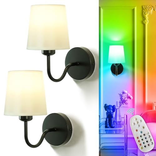 Depuley Wall Sconces Battery Operated Wireless Wall