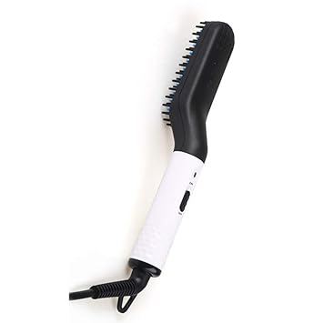 Amazon Com Electric Beard Hair Straightener Brush Comb 2019